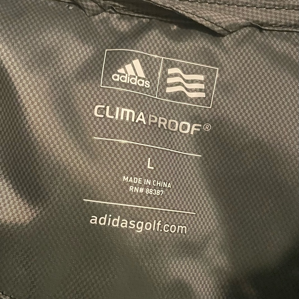 Women’s Adidas Golf Climaproof Windbreaker Jacket NWT. - Picture 3 of 4